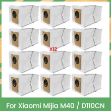 Sacchetti per Aspirapolvere per Mijia M40 / D110CN Ricambi Efficiente Sacchetto per La Polvere Accessori per La Pulizia Della Casa 12 Pezzi