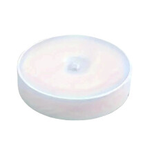 Luce Notturna Rotonda Senza Fili con Sensore di Movimento, Ricarica USB, Lampada da Parete A LED per Decorazione Camera da Letto, Illuminazione per