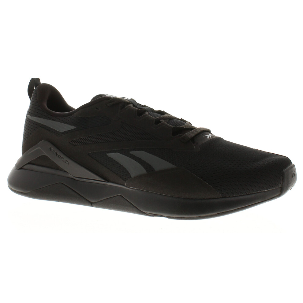 Reebok (Black, 7 (Adults')) Mens Trainers Nanoflex Tr 2 Magnetic Core Black Cold Grey Uk Size
