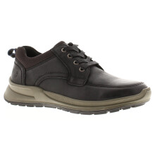 (Black, 11 (Adults')) Hush Puppies Mens Shoes Casual Adam Nubuck Leather black UK Size