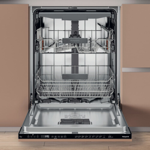 Hotpoint Hotpoint Fully Integrated Standard Dishwasher - White with Fixed Door Hinge Kit - C Rated 1