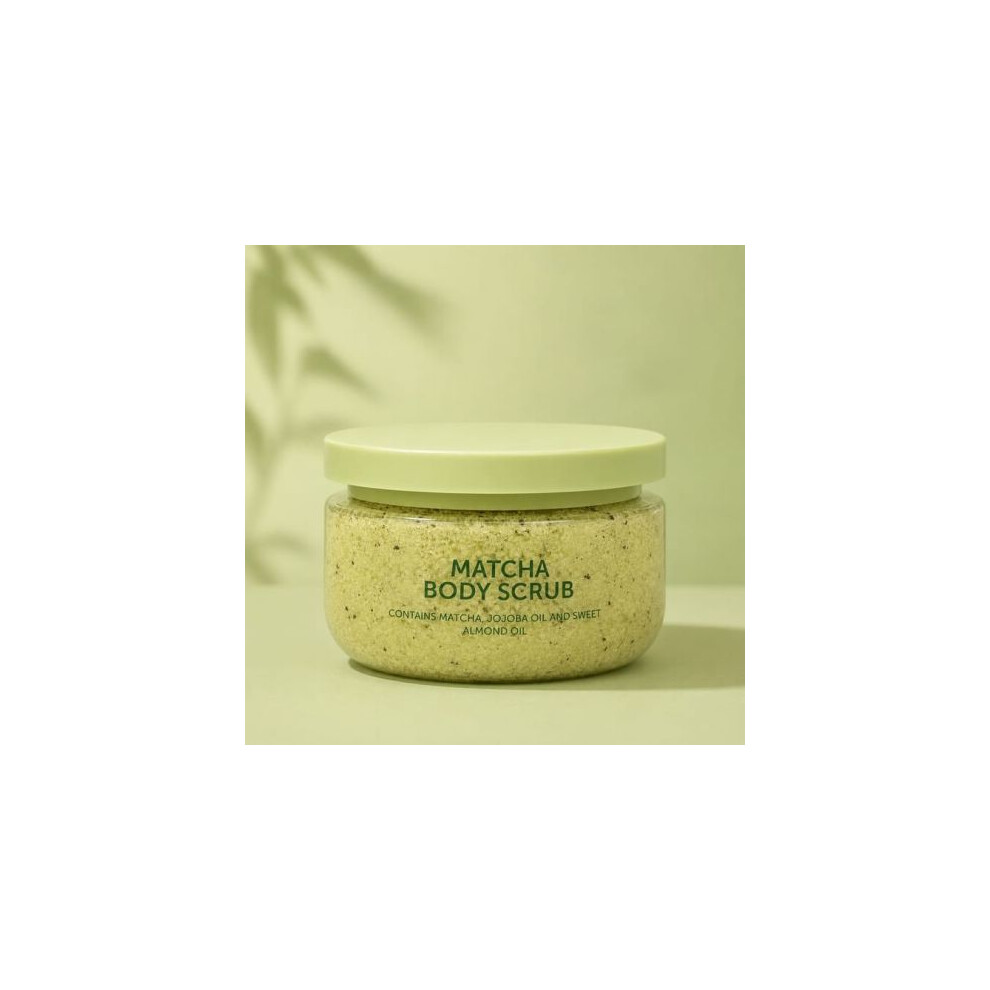 Miracle Beauty Matcha Body Scrub 220g Enriched With Nourishing Oils
