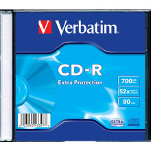 Verbatim 700MB Ekstra Beskyttelse CD-R (slim 1)