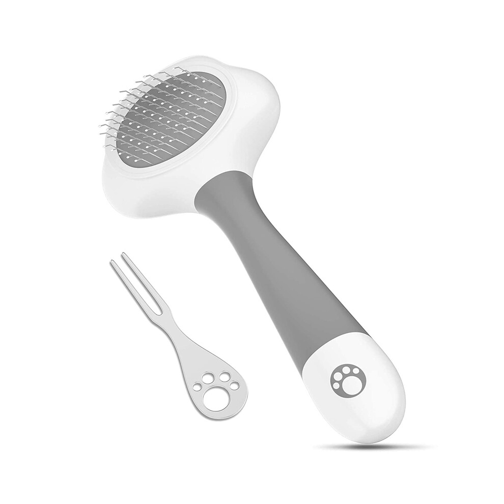 Semoic Cat Brush,Cat Comb For Shedding And Grooming,Effectively Shedding,Cat Deshedding Tool For Long Heavy Hair Dogs & Cats