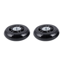 4 Conjunto de Rodas de SubstituiçãO de Mala de Bagagem, Eixos e Conjunto de Reparo de Chave OD 68mm