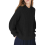 Damen-Strickpullover Grob Strick Dick Warm Winter Modisch Stilvoll Schwarz XL — schwarzer damenpullover, strickpullover xl, dicker winterpullover 1