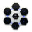 Cible de boxe électronique Bluetooth Machine de boxe musicale LED — équipement boxe, entraînement cardio maison 13