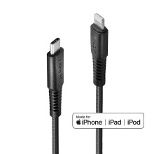 Lindy USB-C - Lightning kábel 1m, megerősített, 31286