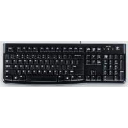 Logitech Logitech K120 Keyboard - Cable Connectivity - USB Interface - Italian