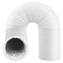 Universal Cooker Hood Vent Hose Extractor Fan Heat Insulated Foil Lined Pipe (6m x 5")