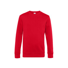 (XL, Red) B&C Mens King Crew Neck Sweater