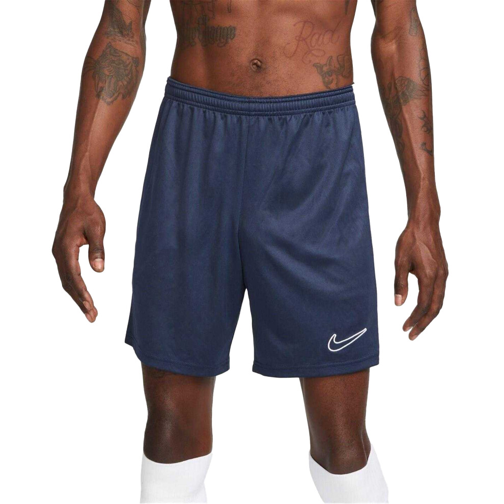 Nike (M, Navy) Mens Academy Shorts