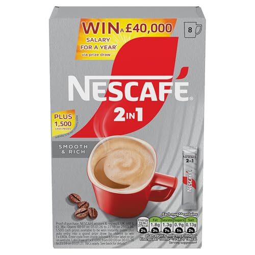 Nescafe NESCAFÉ 2 IN 1's Original (1 Pack 8 Drinks)