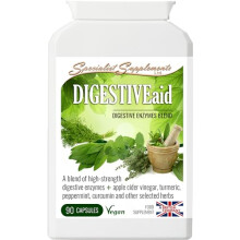 Specialist Supplements DIGESTIVEaid Digestive Enzymes 90 Capsules