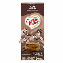 Coffee-Mate Cafe MOCHA contains 50 single serve portions