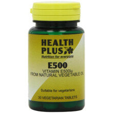 Health Plus E500 Vitamin E Supplement - 30 Tablets