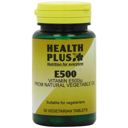 Health Plus E500 Vitamin E Supplement - 30 Tablets