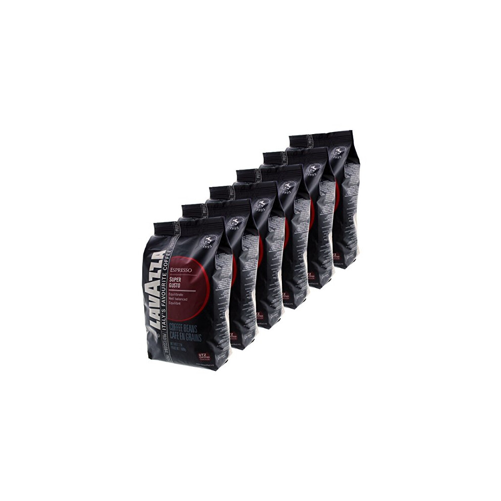 12 x Lavazza Super Gusto 1Kg Coffee Beans - Image 3