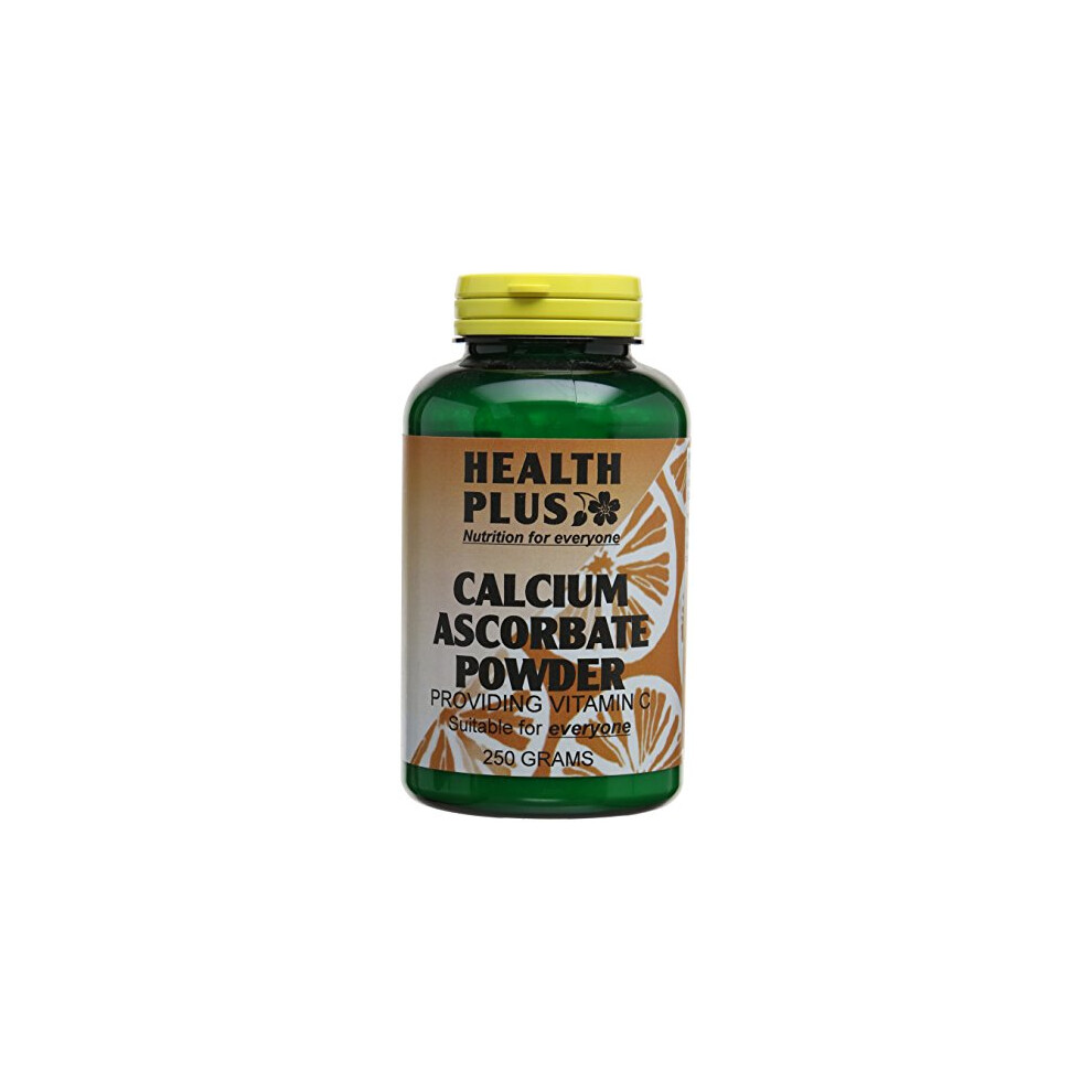 Health Plus Calcium Ascorbate Powder Vitamin C Supplement - 250G