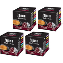 Bialetti Torino Espresso Capsules, 64 Count