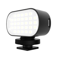 RGB Fill Light Photography Outdoor Vlog Light LED Portable Rechargeable Small Light for SmartPhone Live