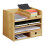 Bamboe bureau-set (3-delig) – documenthouder, whiteboardplanner en pennenhouder 11