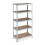 Garage Workshop Set (2-Piece) – 5-Tier Heavy-Duty Storage Shelf & 2-Tier Steel Workbench 2