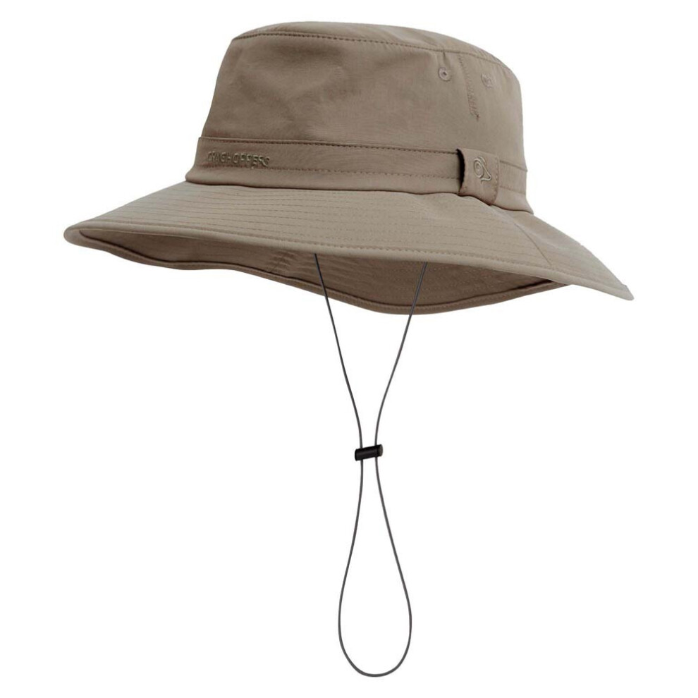 Craghoppers Men's Outback Ii Nosilife Hat - Pebble - Pebble - S-M - 100% Recycled Polyamide - Image 2