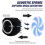 C5 Universal Studio Mic Screen Live Recording Microphone Anti-Interference Noise Reduction Wind Screen Black 7