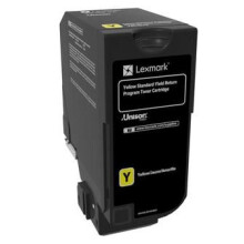 Lexmark 74C2SY0 tonerpatron, gul