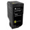 Lexmark 74C2SY0 tonerpatron, gul 1