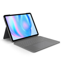 Tastaturhülle - Logitech - Combo Touch - iPad Air 13 Zoll (M2)(2024) - Hintergrundbeleuchtet - Abnehmbar - QWERTZ-Tastatur