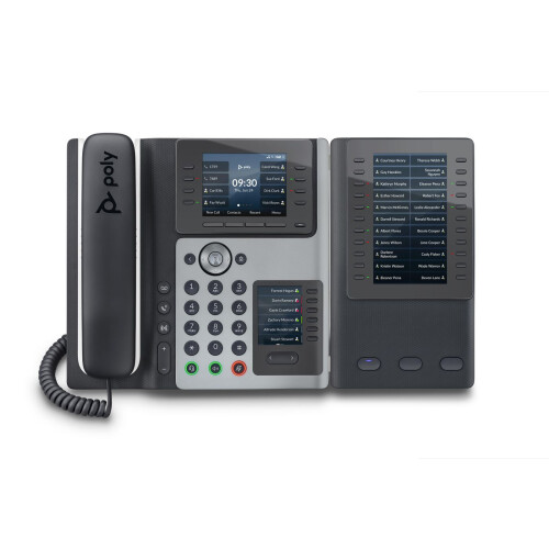 HP Telefone VoIP - HP - Poly Edge E450 - PoE - Identificação do chamador - 3,5 polegadas