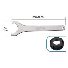 ER Wrench Hardened Handle Wrench ER40UM Hardened Wrench
