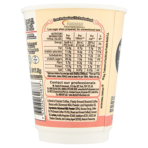 Nescafe Nescafe & Go Cappuccino Foil-sealed Cup for Drinks Machine Ref A02784 [Pack 8] 1