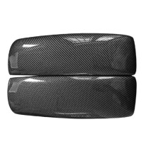 Car Center Console Armrest Box Cover Armrest Box Panel Carbon Fiber Handrail Case Lid Caps for  X5 F15 X6 F16