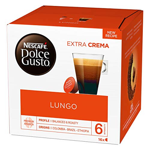 Nescafe Nescafe Caffe lungo for Nescafe Dolce Gusto Machine Ref 12019900 - Packed 48 2