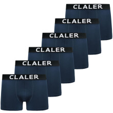 Herren Boxershorts Baumwolle 6er Pack Unterwäsche Blau XXL Atmungsaktiv Bequem — herren boxer shorts xxl, set 6 stück, marine boxer shorts