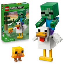 LEGO Minecraft 21582 Chicken Ride - Building Set for Boys or Girls aged 9 and up