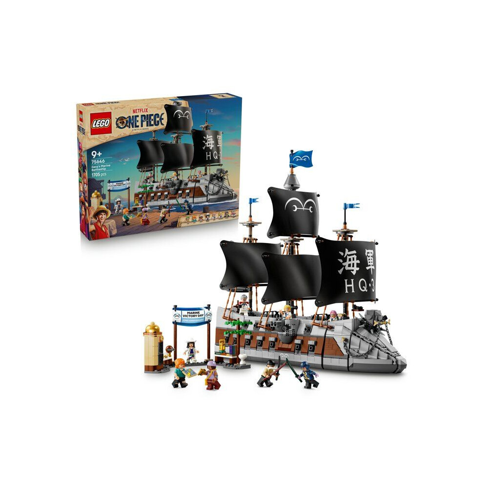 LEGO One Piece 75646 Garp's Marine Battleship Age 9+ 1705pcs - Image 7