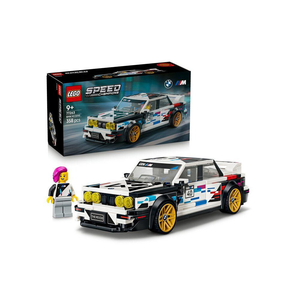 Lego Speed Champions Bmw M3 (E30) Toy Car Set 77263 - Image 27