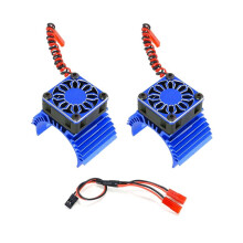 Disipador de Calor del Ventilador de Refrigeración del Ventilador del Motor RC 36 mm para Coche RC 1/8 1/10 1/12 Escala 380 540 550 3650 3660 3674
