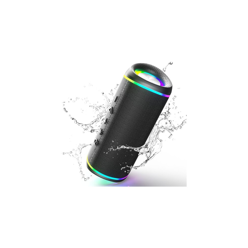 Rienok 30W Bluetooth Speaker Wireless Portable Waterproof Speaker With 10-Hour Playtime Bluetooth 5.3 Tf Card Up To 128G Speakers For Home Garden 6978601690026