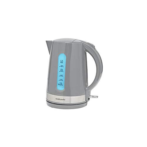Cookworks Plastic Illuminated Kettle - Grey
