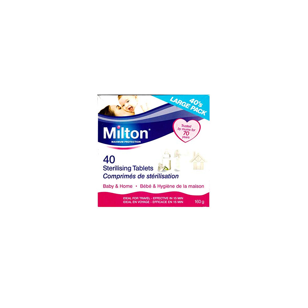 Milton 40 Sterilising Tablets 160G - Image 5