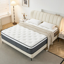 (King Mattress 150x200x28cm) Pocket Sprung Memory Foam Mattress 5FT Hybrid Mattress Medium Firm 150 x 200 x 28cm