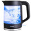 New Fabulous 3000W Glass Kettle 1.7L - Black 1