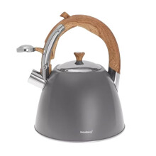 Klausberg KB-7501 Whistling Kettle 3 L with Pipe Grey