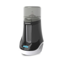 Baby Brezza Electric Baby Bottle Warmer, Breast Milk Warmer + Baby Food Warmer and Defroster - Universal Warmer Fits All Feeding Bottles: Glass,