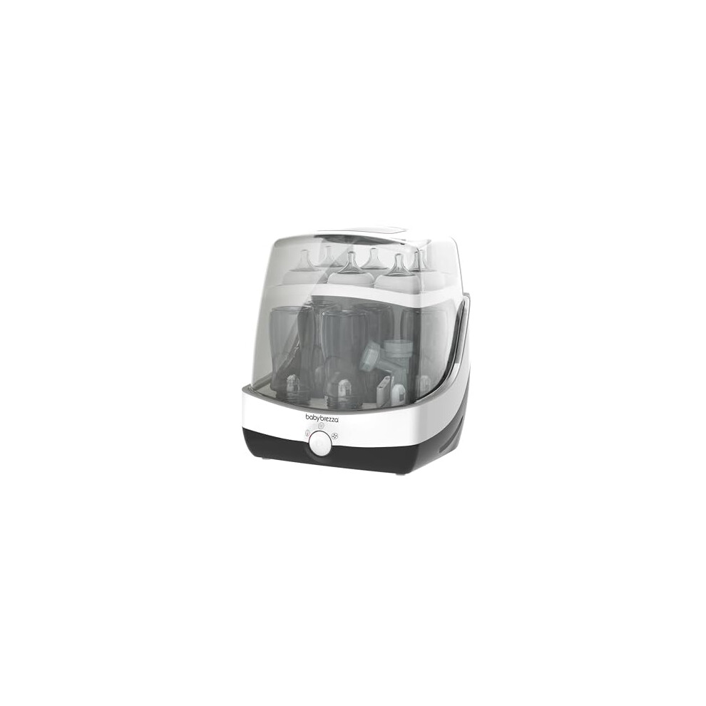 Baby Brezza Superfast Steriliser Dryer – 10 Minute Fastest Baby Bottle Sterilisers – One-Step Steam & Dry For Bottles, Pump Parts, Dummies &